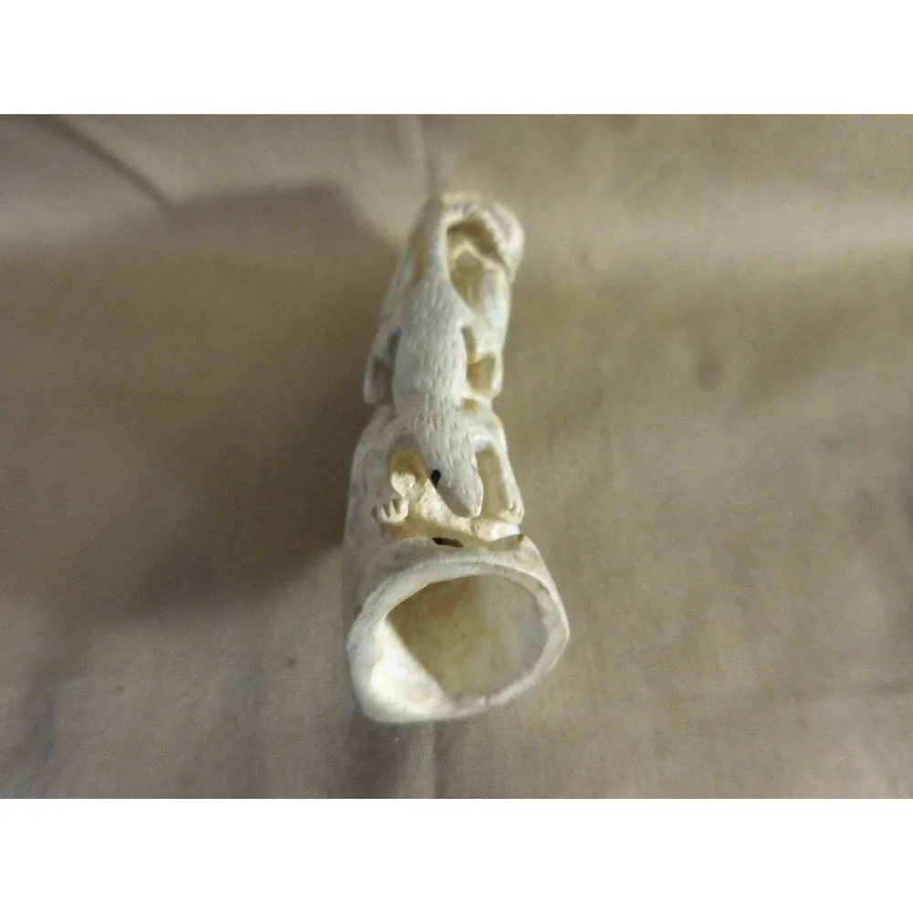 Zuni Native American Pueblo Indian Carved Fetish Lizard Craig Boone #711zzz RARE